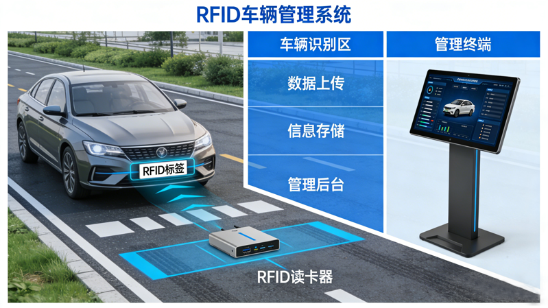 RFID园区车辆进出入智能管控