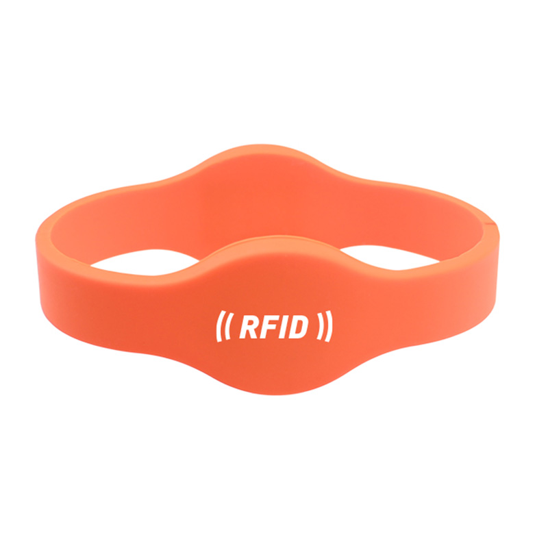 rfid手腕带智能感应nfc硅胶手环水上乐园桑拿房门禁ic手环定制